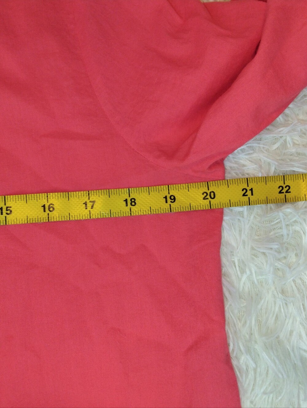 New Tuckernuck Poppy Red Teagan Popover Shirt Size M - Picture 12 of 13